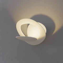 Applique murale LED Pirce Micro en aluminium, blanc, hauteur 14,8 cm, 3000 K