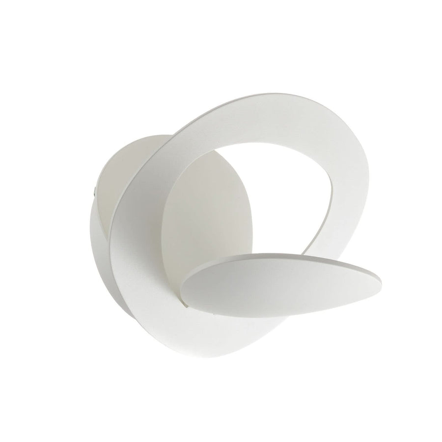 Applique murale LED Pirce Micro en aluminium, blanc, hauteur 14,8 cm, 3000 K
