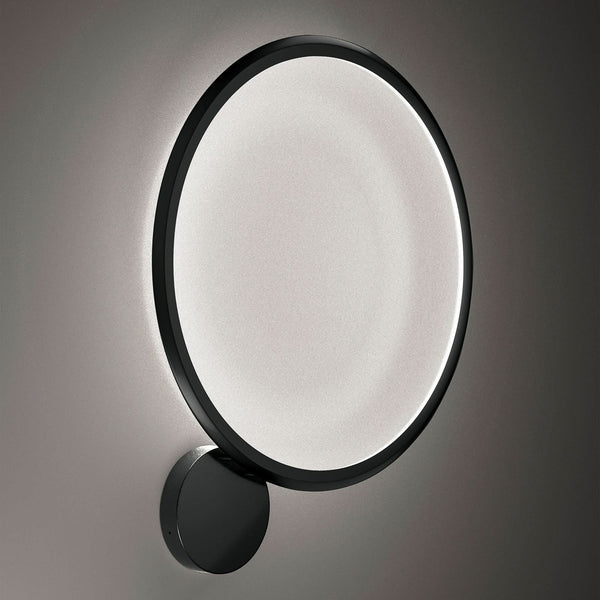 Applique murale LED Discovery en aluminium, noir et blanc