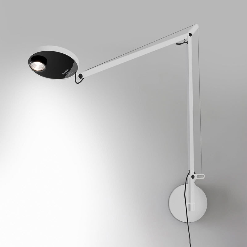 Applique murale LED Demetra 3 000 en aluminium, blanc, hauteur 63,7 cm