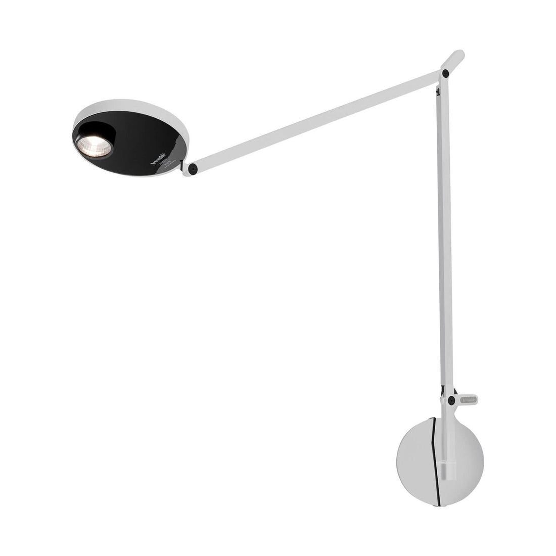 Applique murale LED Demetra 3 000 en aluminium, blanc, hauteur 63,7 cm