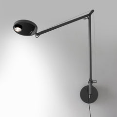 Applique murale LED Demetra Professional en aluminium, anthracite, hauteur 63,7 cm, 3000 K, 9,4 W, modèle 2