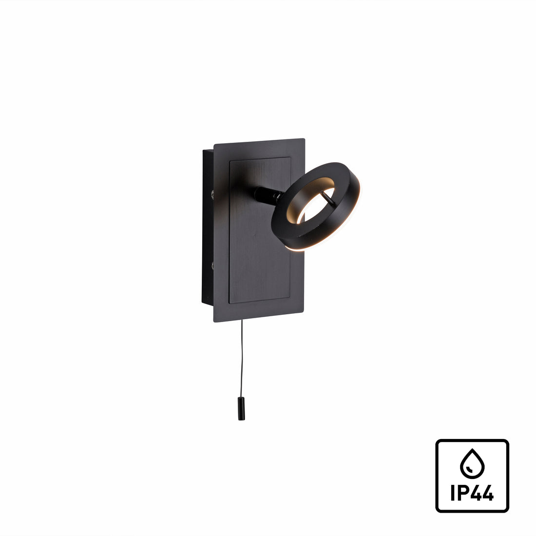 Applique murale Sileda anthracite