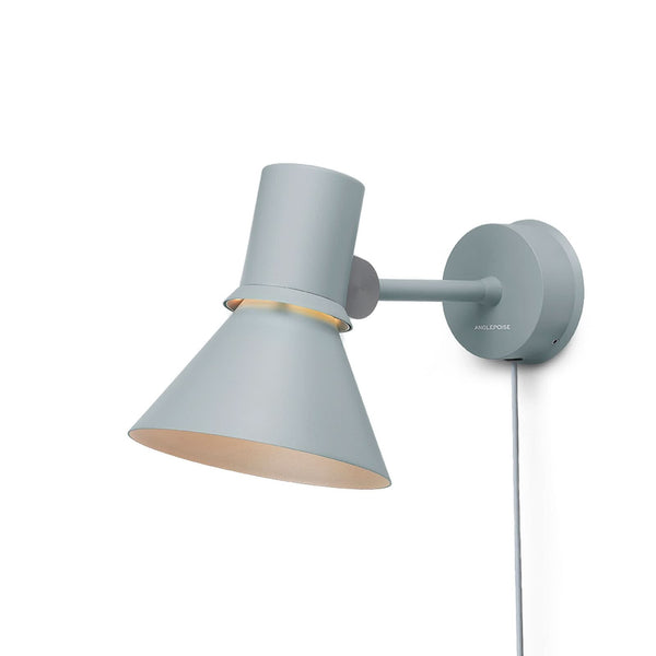 Applique murale Type 80 W1 en aluminium, gris, hauteur 16 cm, 2700 K, 6 W, largeur 14,5 cm