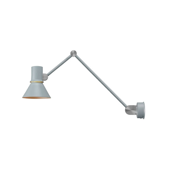 Applique murale Type 80 W3 en aluminium, gris mat, hauteur 16 cm