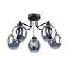 FILLAN 5-light chandelier, black
