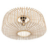 Breeza-Beache beige ceiling light