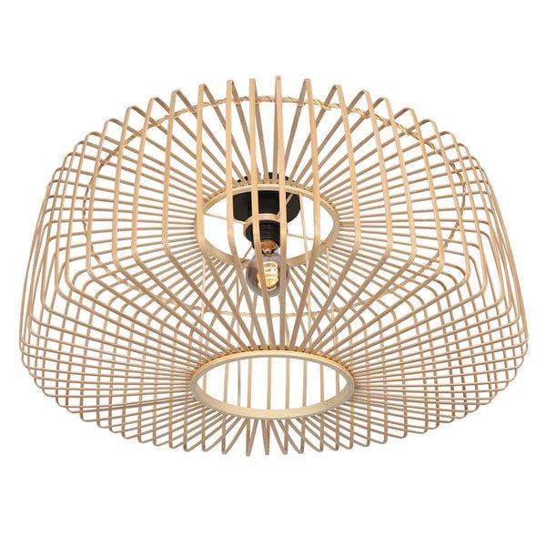 Breeza-Beache beige ceiling light