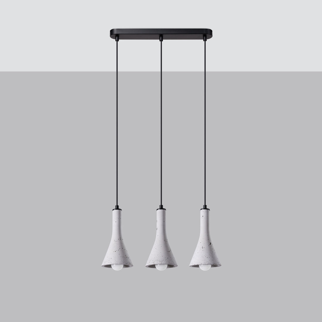REA 3L concrete pendant lamp