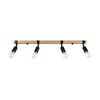 ZUCA 4 black ceiling light