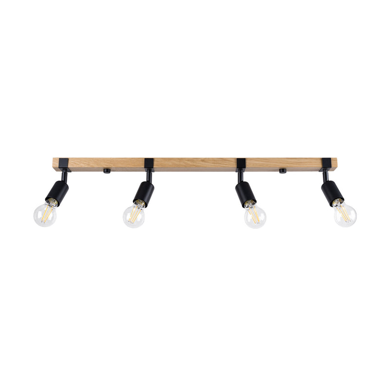 ZUCA 4 black ceiling light