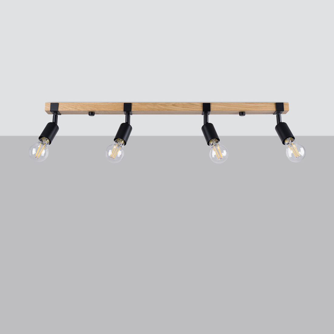 ZUCA 4 black ceiling light