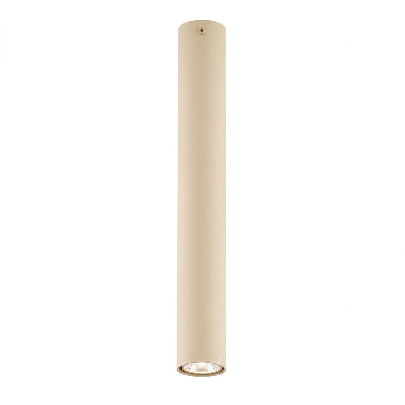 Plafonnier Tecno beige, P 45 cm