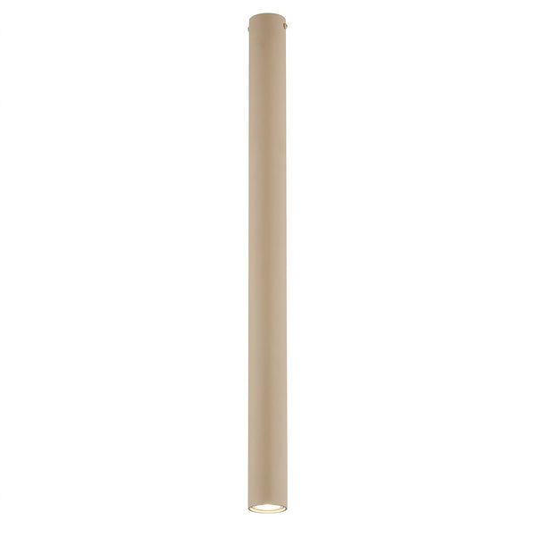 Plafonnier Tecno beige, P 80 cm