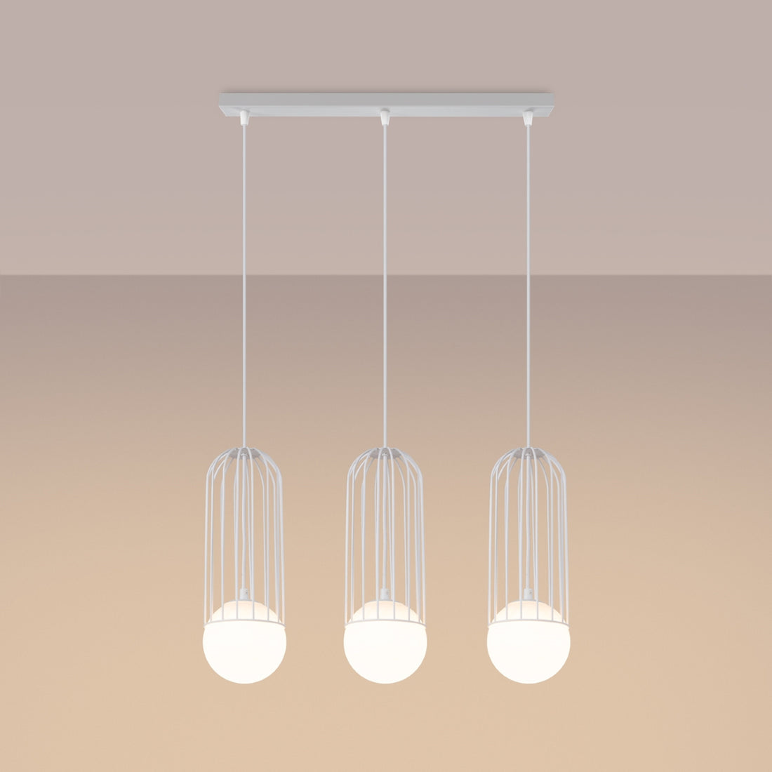 BRINA 3-light pendant lamp