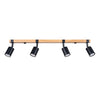 FAGER 4-light ceiling light black