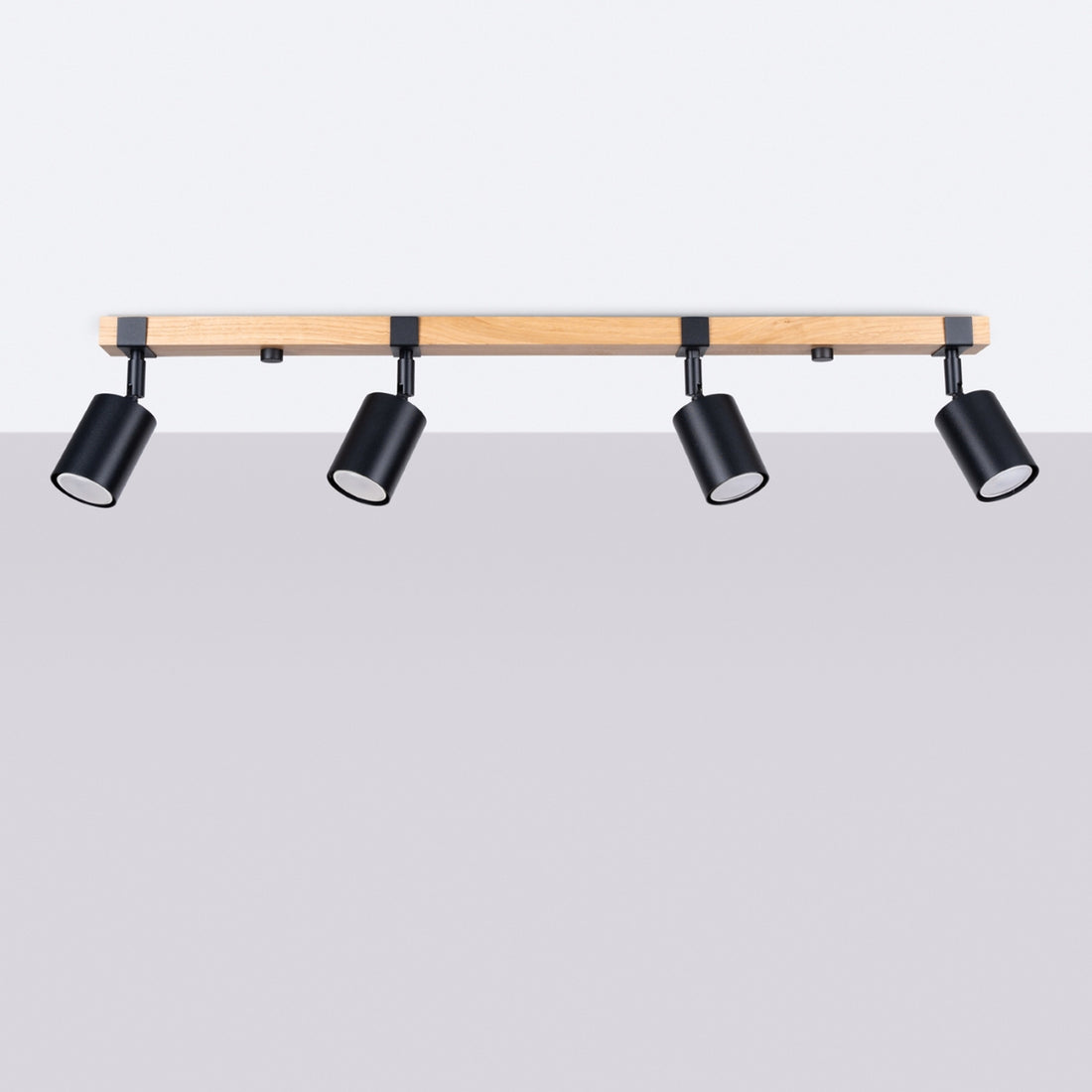 FAGER 4-light ceiling light black