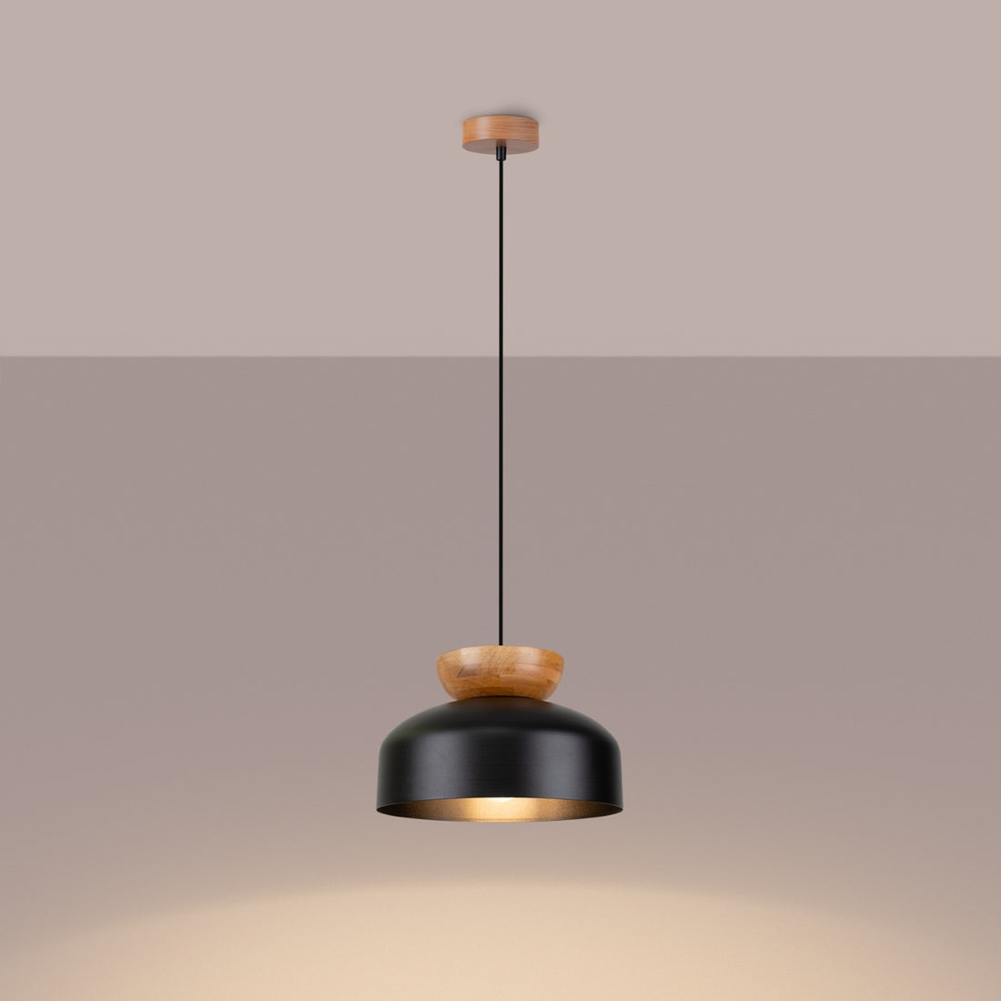 MARION black pendant lamp