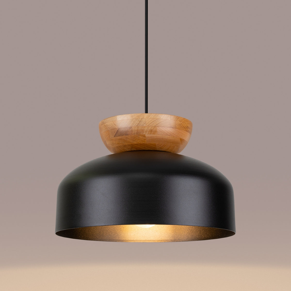 Lampe suspendue MARION noir