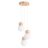 PEKKA 3P pendant lamp white/natural wood