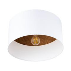 TELESTO ceiling light white/dark brown
