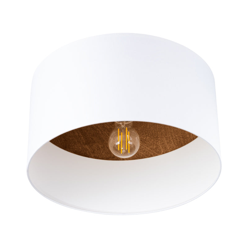 TELESTO ceiling light white/dark brown