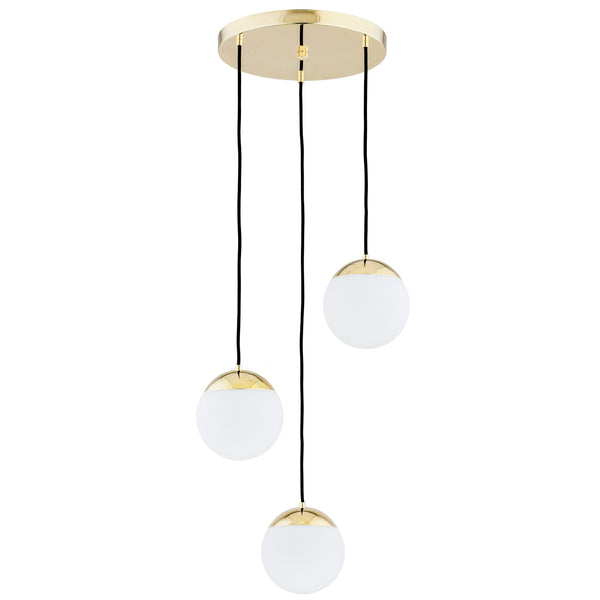 Livia 3-light pendant lamp
