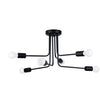 NORAH 6 black chandelier