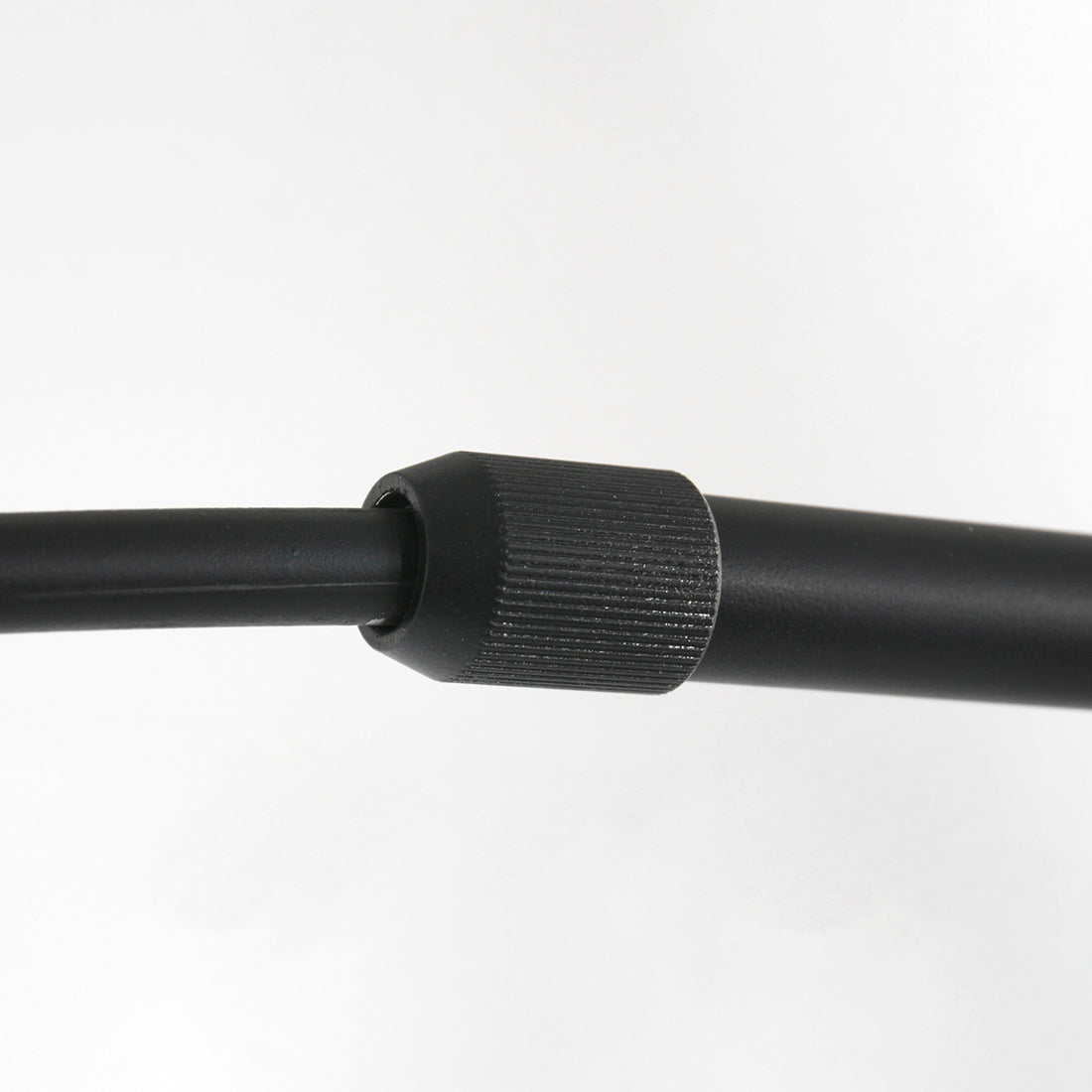 Wall lamp without shade, adjustable black arc 115-160 cm | Arko