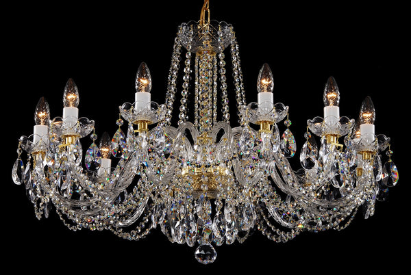 LLCH12NBN Crystal Chandelier