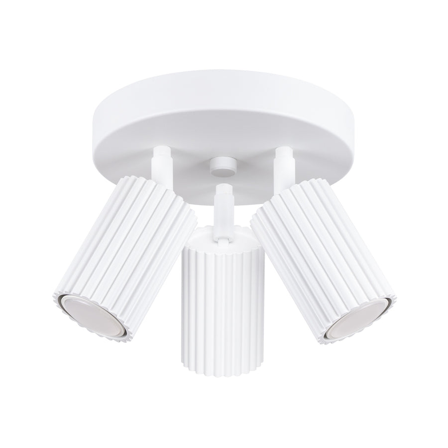 Plafonnier KARBON 3P Blanc