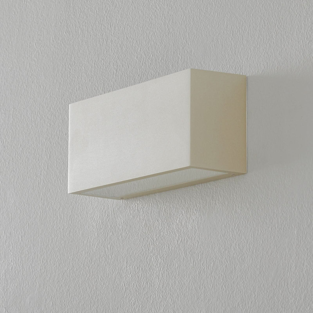 Applique murale LED 50146 3.000K Dali en verre, argenté, hauteur 11 cm