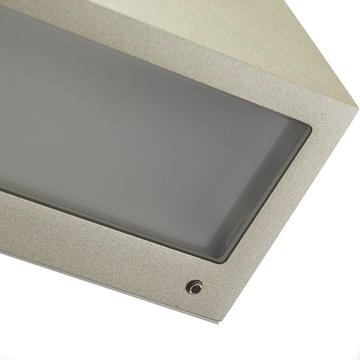 Applique murale LED 50146 3.000K Dali en verre, argenté, hauteur 11 cm
