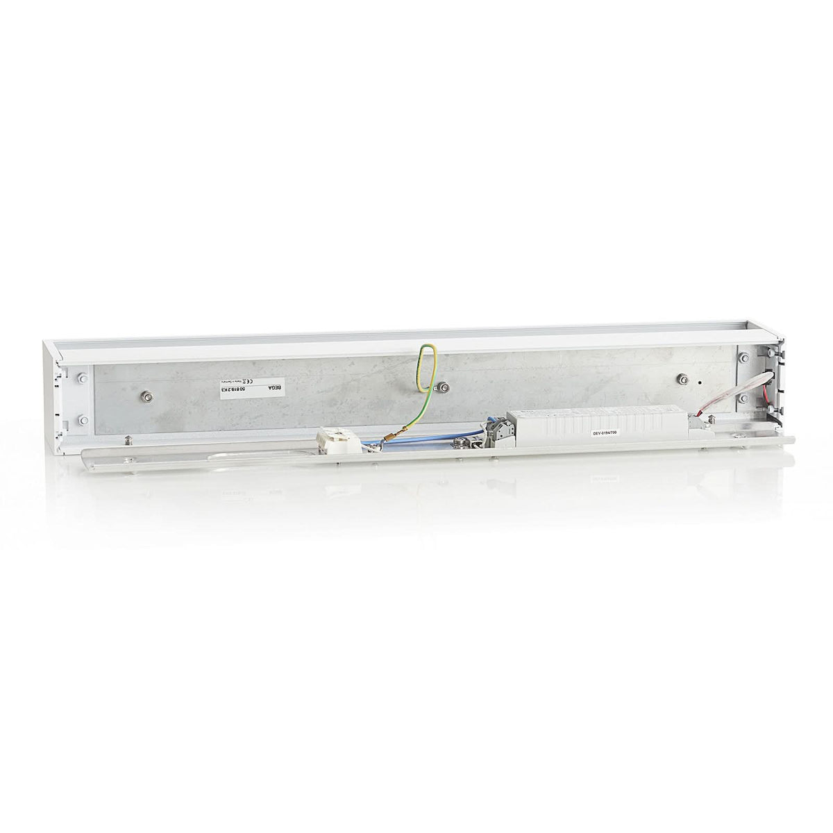 Applique murale LED Studio Line en aluminium, blanc, hauteur 6,5 cm