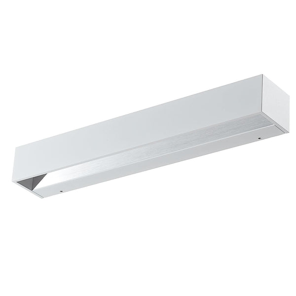 Applique murale LED Studio Line en aluminium, blanc, hauteur 6,5 cm