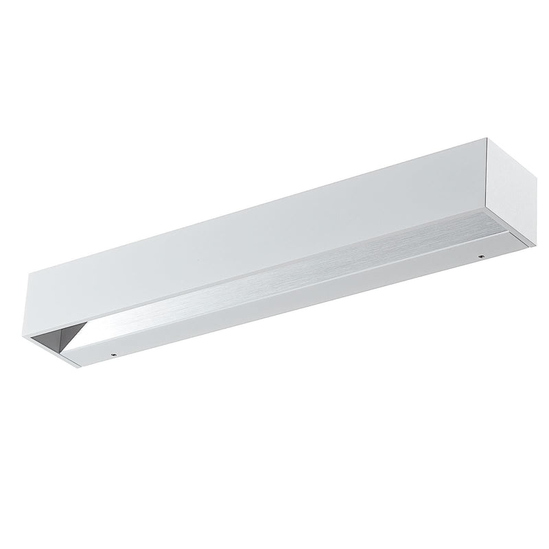 Applique murale LED Studio Line en aluminium, blanc, hauteur 6,5 cm