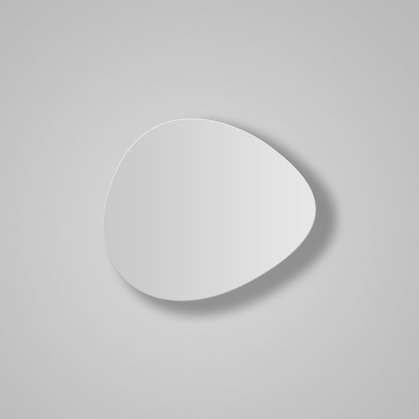 Applique murale LED Tria 01 en aluminium, blanc, hauteur 19 cm