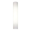 Applique murale LED Cromo en verre, blanc, hauteur 40 cm