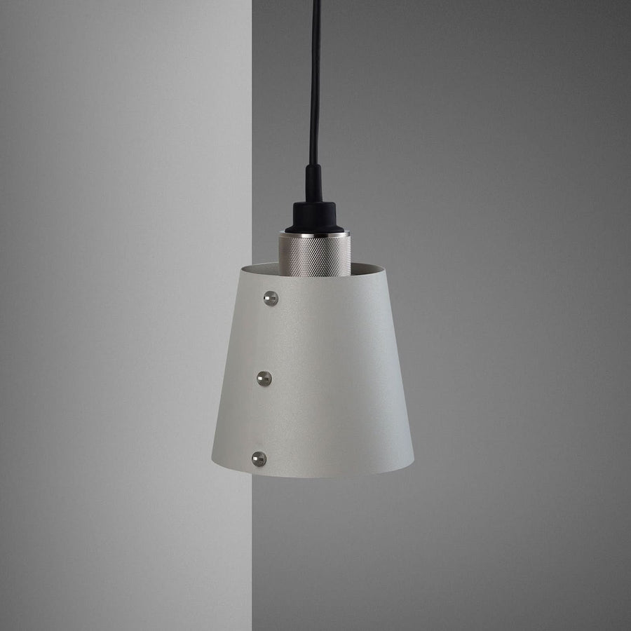 Applique murale Hooked Wall en acier, gris clair, 40 W, modèle 2