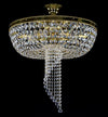 L199CLN spiral crystal pendant light