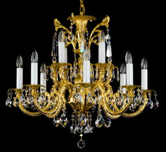 L360CLN brass chandelier