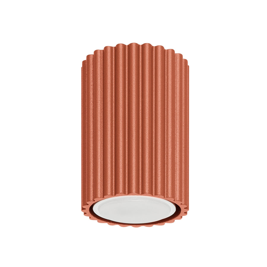 Plafonnier KARBON 10 Ocre rouge