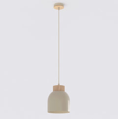 Suspension Vigo beige, bois