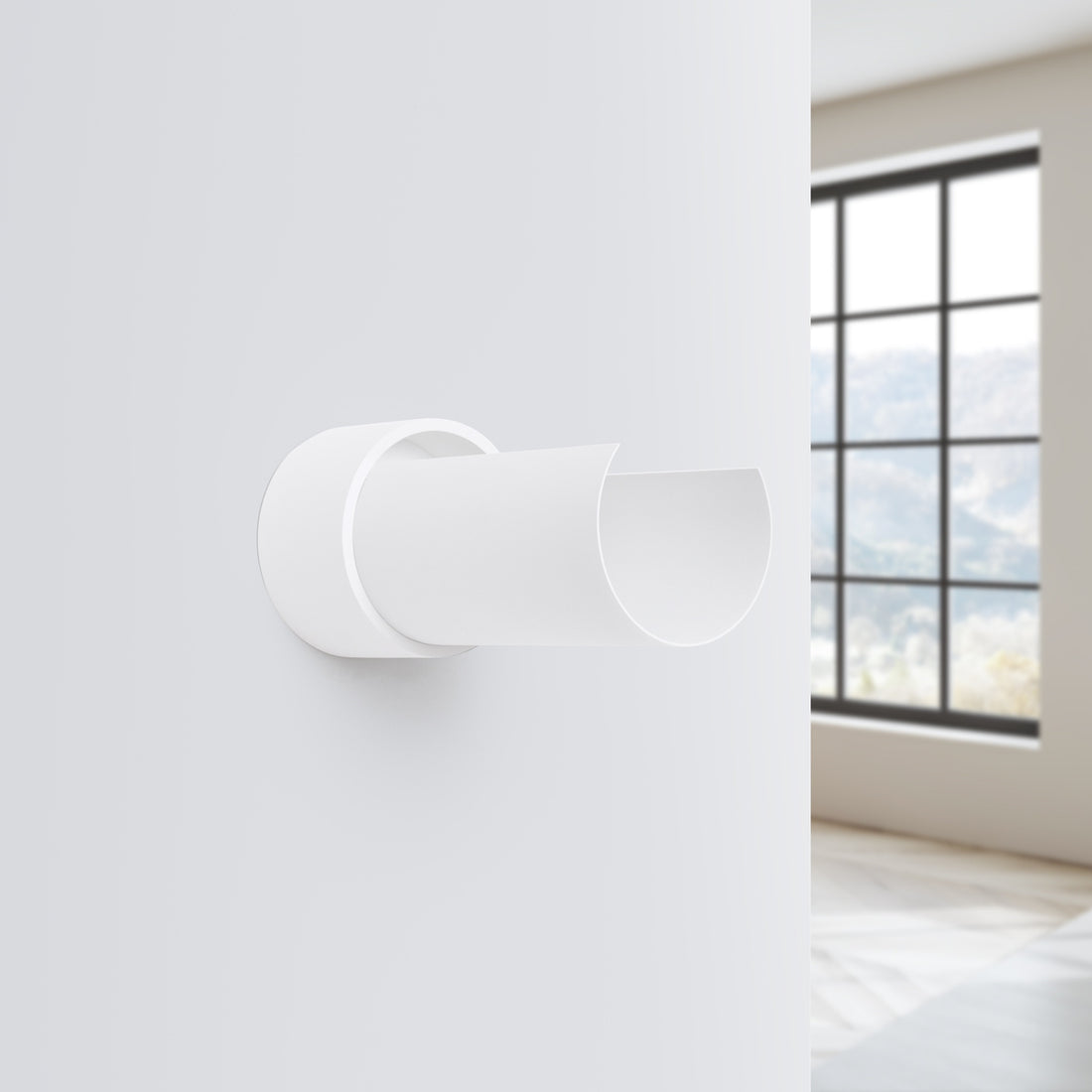 White FLASH wall light