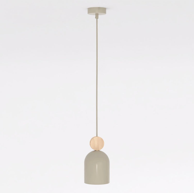 Suspension Mesi beige, bois