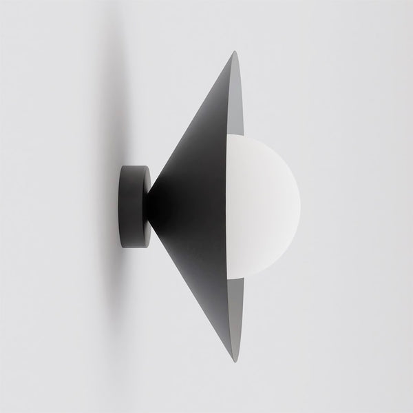 Applique murale | Mono Noire H 30 cm