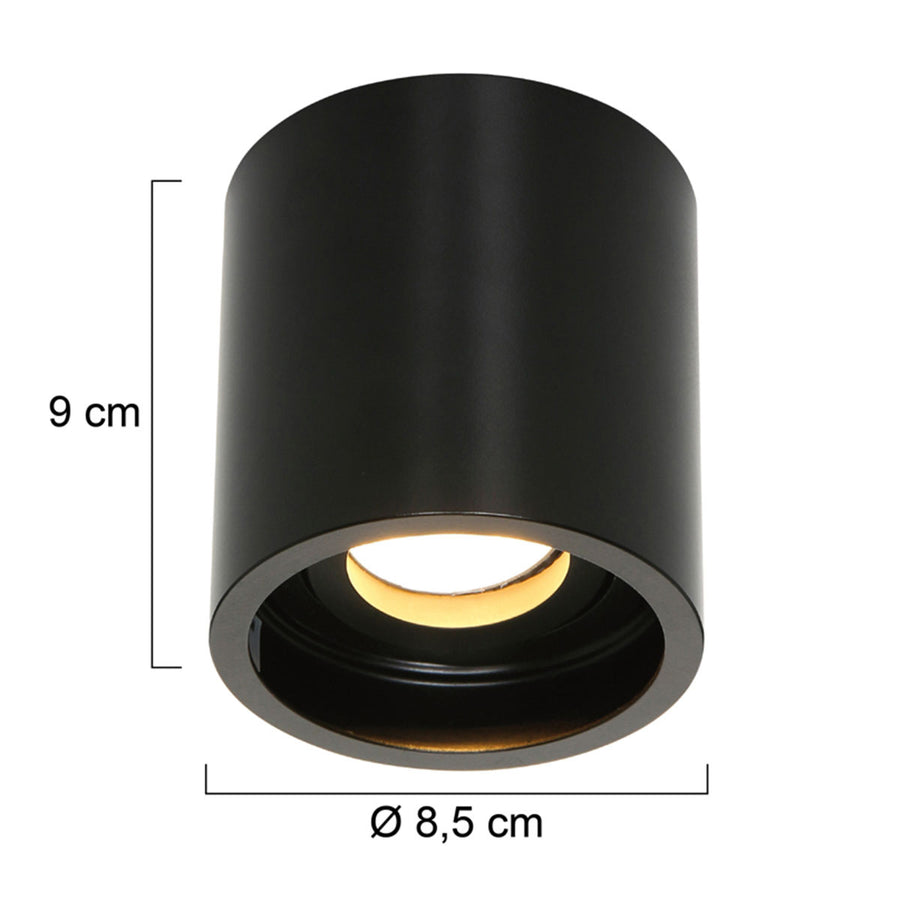 Pélite Black Recessed Spotlight 35 Watts
