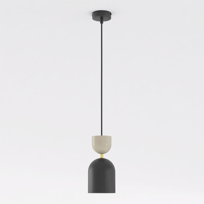 Suspension Gaudi noire et beige