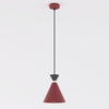 Suspension Klever bordeaux et noire