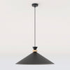 Suspension Olivo noire, H 50 cm